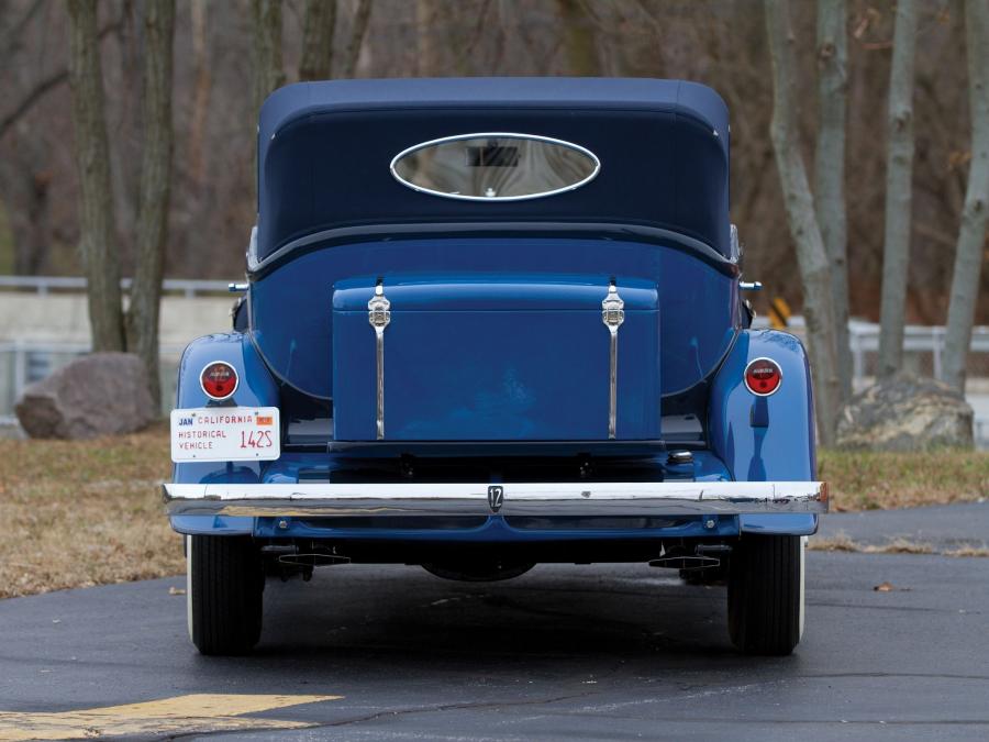  Auburn 12-160A Custom Dual Ratio Phaeton Sedan 1932 года  (фото 42 из 43)